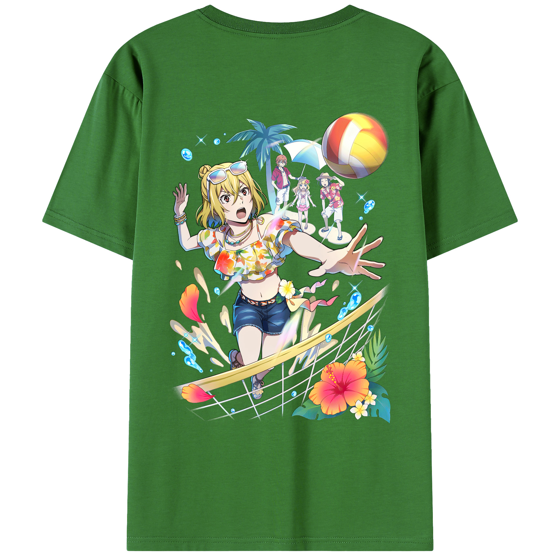 （画像用） 文豪ストレイドッグス Bungo Stray Dogs レディース半袖Tシャツ(バックプリント)